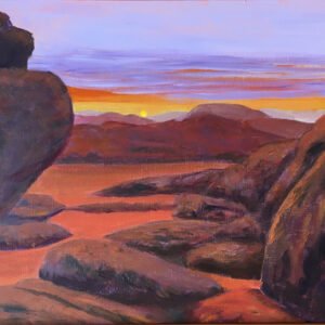 Wadi Rum at Sunset